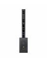 BassBoss Sublim8 4000W 3-Way Column PA Speaker w/ 18in Sub - Black