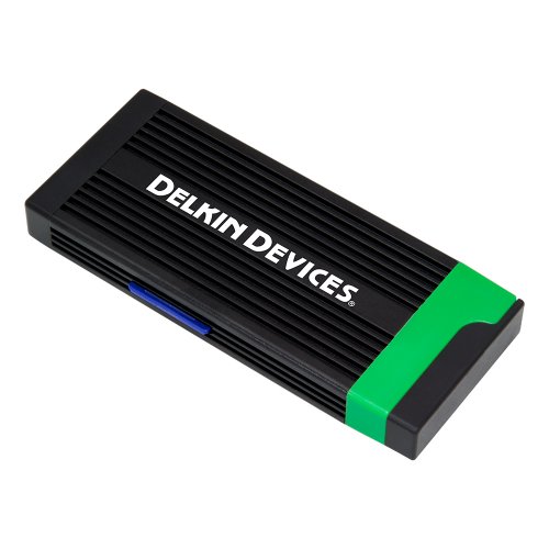 Delkin Devices USB 3.2 CFexpress Type B & SD UHS-II Memory Card Reader
