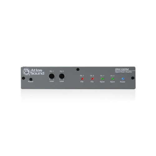 AtlasIED 2-Channel x 100-Watt 4Ω Networkable Pole Mount Power Amplifier