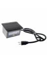 Wiremold Cord Ended deQuorum Single Flip-Up Unit w/USB - Black