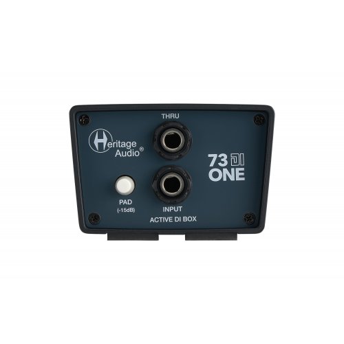 Heritage Audio 73 DI ONE Single Channel 73-Infused Active D.I. Box