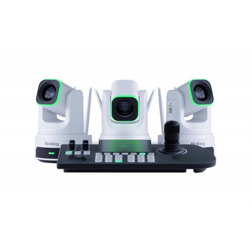 BirdDog X4 Ultra PTZ Camera Bundle with KBD Controller - White