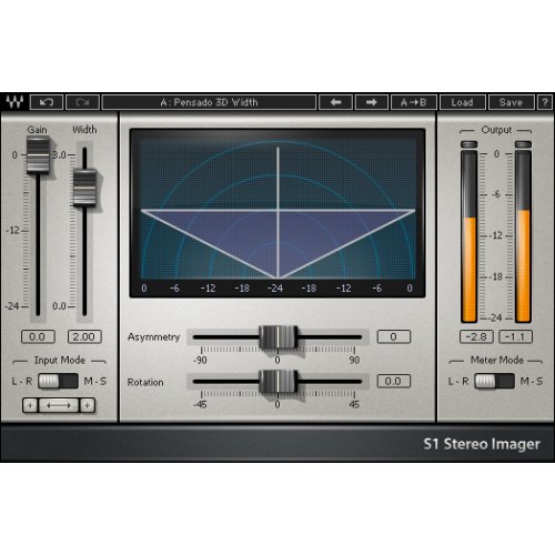 Waves S1 Stereo Imager Plug-in (Download)
