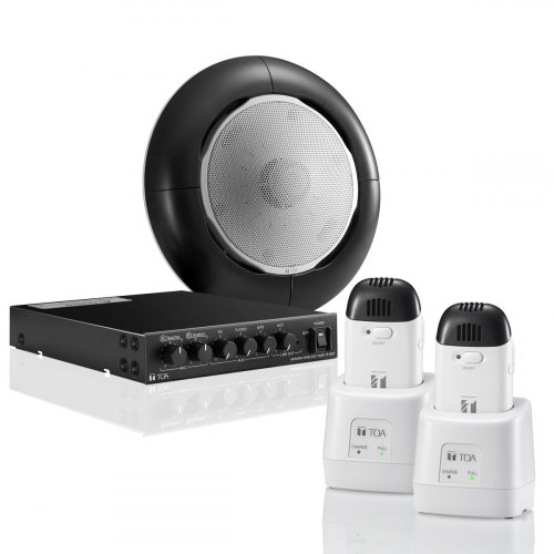 TOA Canada IR-800 Infrared Wireless Classroom System - Kit 4