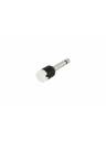 Cable Techniques Low-Profile Right Angle 1/4in TS w/Standard Cap - White