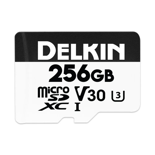 Delkin Devices DRONE UHS-I (V30/A2) microSD Memory Card - 256GB