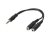 AVShop Headphone Splitter Cable - 6in
