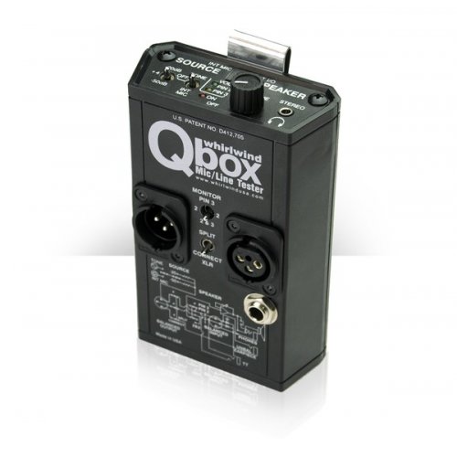 Whirlwind Qbox Cable Tester / Test Tone Generator