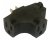 AVShop 3 Outlet Black 90 UGround Splitter Current Tap cUL