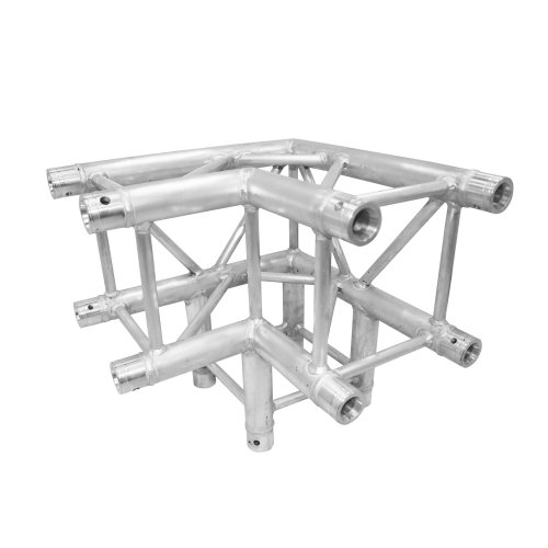 ProX F34 Square Truss Junction 3-Way, 90 Degree Corner Block