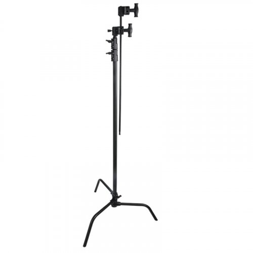 Kupo CS-40MKB C-Stand Kit w/ Grip Head - 40in / Sliding Leg / Black