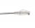 Vertical Cable 077-2013/05GY Cat6A 0.5ft Grey
