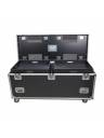 ProX TruckPax Utility Road Case with Dividers Tray and Casters - 24x60x30in