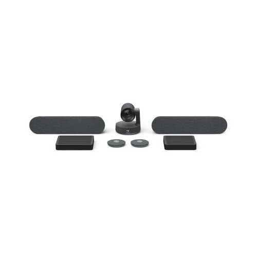 Logitech Rally Plus System w/ 2 x Speakers & 2 x Mic Pods