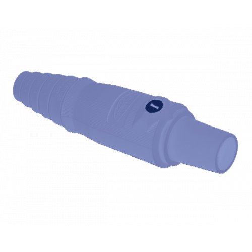 Hubbell HBL400FBL Female Blue CamLock Connector 400Amp
