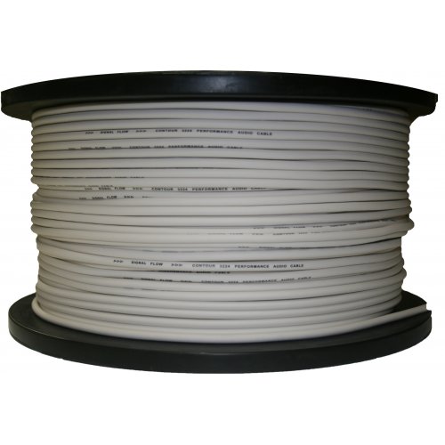 BRTB Contour 3224 White Microphone Cable - 305m / 1000 Feet