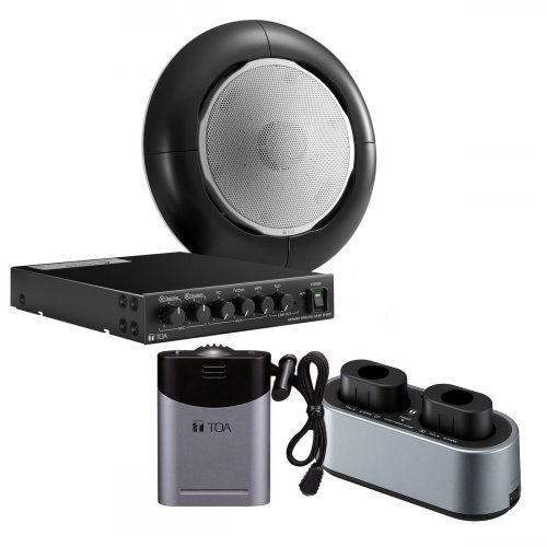TOA Canada IR-800 Infrared Wireless Classroom System - Kit 1