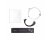 RF Venue COMBINE6 HDR Monitor Pack w/ CP Architectural Antenna & Cable (White)