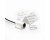 Bubblebee The Lav Concealer for Sennheiser ME 2-II - White