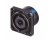 Neutrik NL8MPRXX-BAG 8-Pole Speakon Panel Mount (Black)