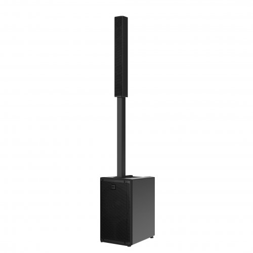 RCF EVOX JMIX9 Active Three-Way Portable Column Speaker w/8ch Mixer - Black