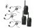 Eartec SC-1000 Two-Way Radio System with Cyber Headsets (3-User)