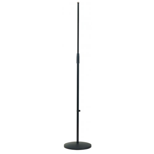 K&M 260/1 Round Base Microphone Stand - Black