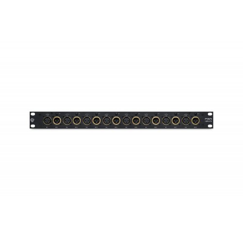 Black Lion Audio PBR XSplit8 1U 8-Channel Isolated Mic Splitter