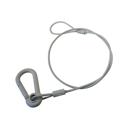 Burger 30in Safety Cable - White