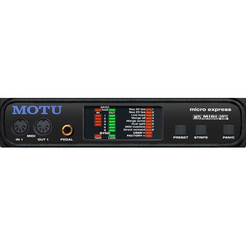 MOTU Micro Express 4x6 USB Bus-Powered MIDI Interface