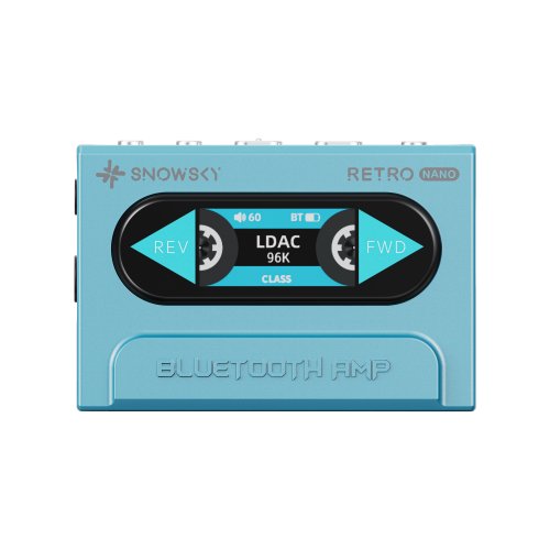FiiO Retro Nano Bluetooth DAC and Headphone Amplifier - Blue