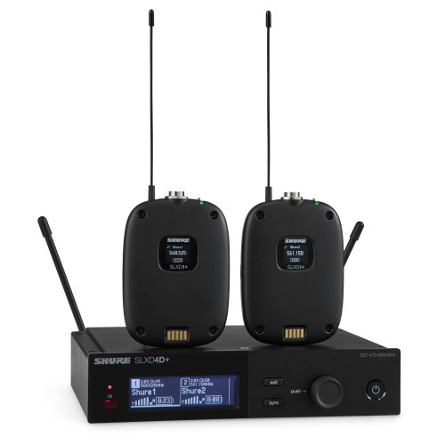 Shure SLX-D+ Dual Digital Wireless Bodypack System