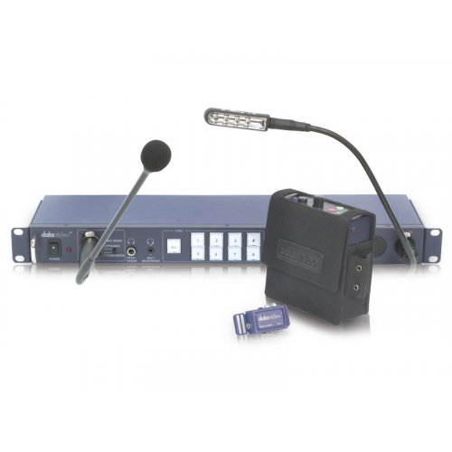 Datavideo ITC-100 Intercom System (4x Belt Packs & Headsets)