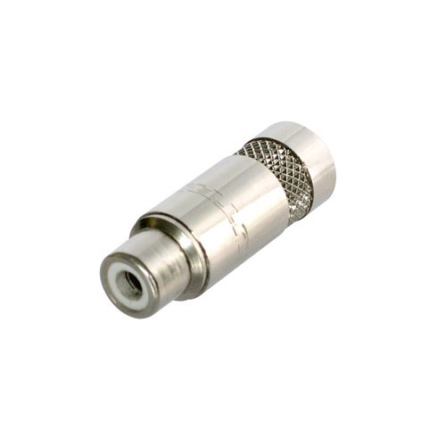 Rean NYS372P Inline RCA Female - Nickel