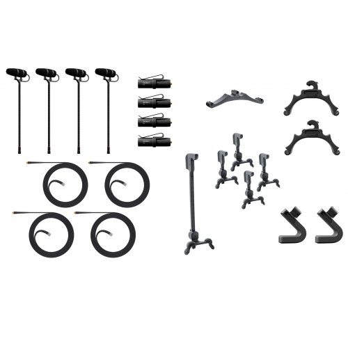 DPA 4099 CORE+ Classic Touring Kit w/ 4 Mics, Accessories, Cardboard Box (Loud S