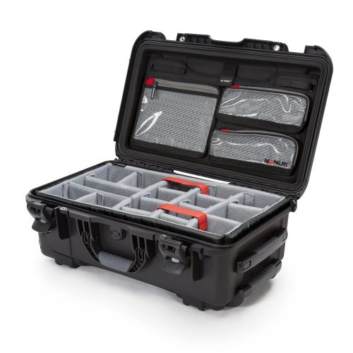 Nanuk 935 Case w/Divider + Lid Organizer - Black