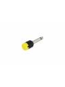 Cable Techniques Low-Profile Right Angle 1/4in TS w/Standard Cap - Yellow