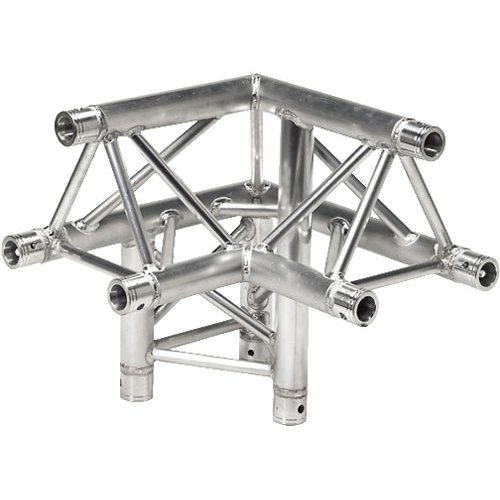 Global Truss F33 3-way 90-Degree Left Corner - Apex Up