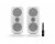 IK Multimedia iLoud MTM MKII Studio Monitor (Pair) - White
