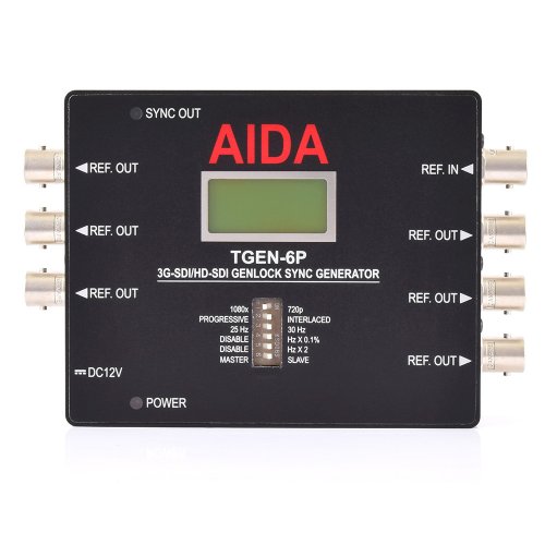 AIDA TGEN-6P GENLOCK Reference SYNC Generator