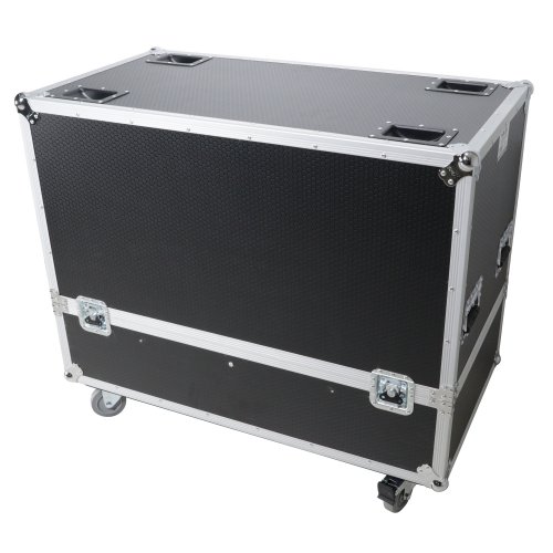 ProX Universal Flight Case for Two QSC KLA12 or EV ETX12P Speakers