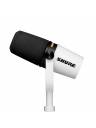 Shure MV7+ XLR/USB Podcast Microphone - White