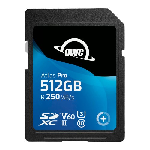 OWC Atlas Pro SDXC V60 UHS-II Memory Card - 512GB