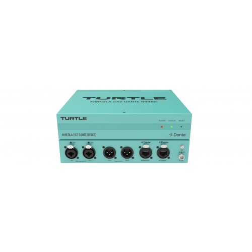 Turtle AV Mineola 2 in x 2 out Dante Audio Bridge