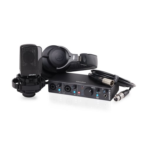 Arturia MiniFuse 2 USB Interface Recording Pack - Black