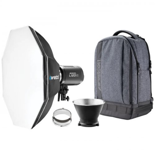 Westcott L120-B Bi-Color COB LED 1-Light Backpack Kit