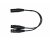 BRTB Artist XLR Splitter Cable (1x Male to 2x Female)