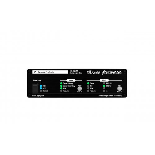 Appsys FLX-DANTE 64x64 Channel Format Converter for Dante