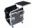 ProX 13U Top Mixer-DJ 12U Rack Combo Flight Case W-Laptop Shelf and Casters