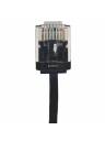 AVShop Micro Thin CAT6a UTP Network Cable - 6 Inch Black